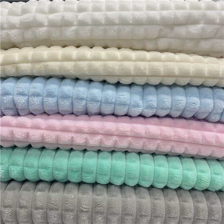 Minky Square Fabric