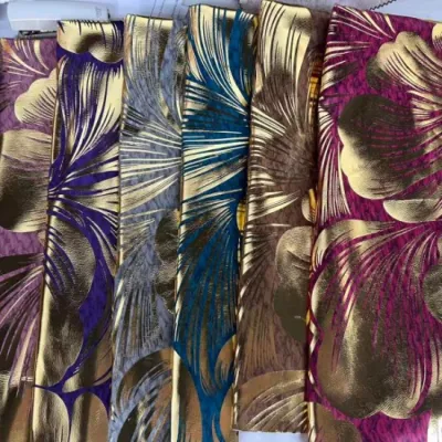 Hot Foil Stamping Velvet Fabric Suppliers